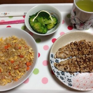 しらたき炒飯